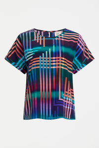 ELK | Eryn Top - Navy Lighten Print