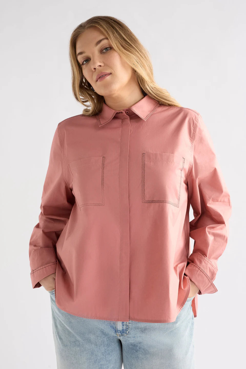 ELK | Salli Shirt - Clay Pink