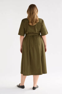 ELK | Stuud Long Shirt Dress - Olive