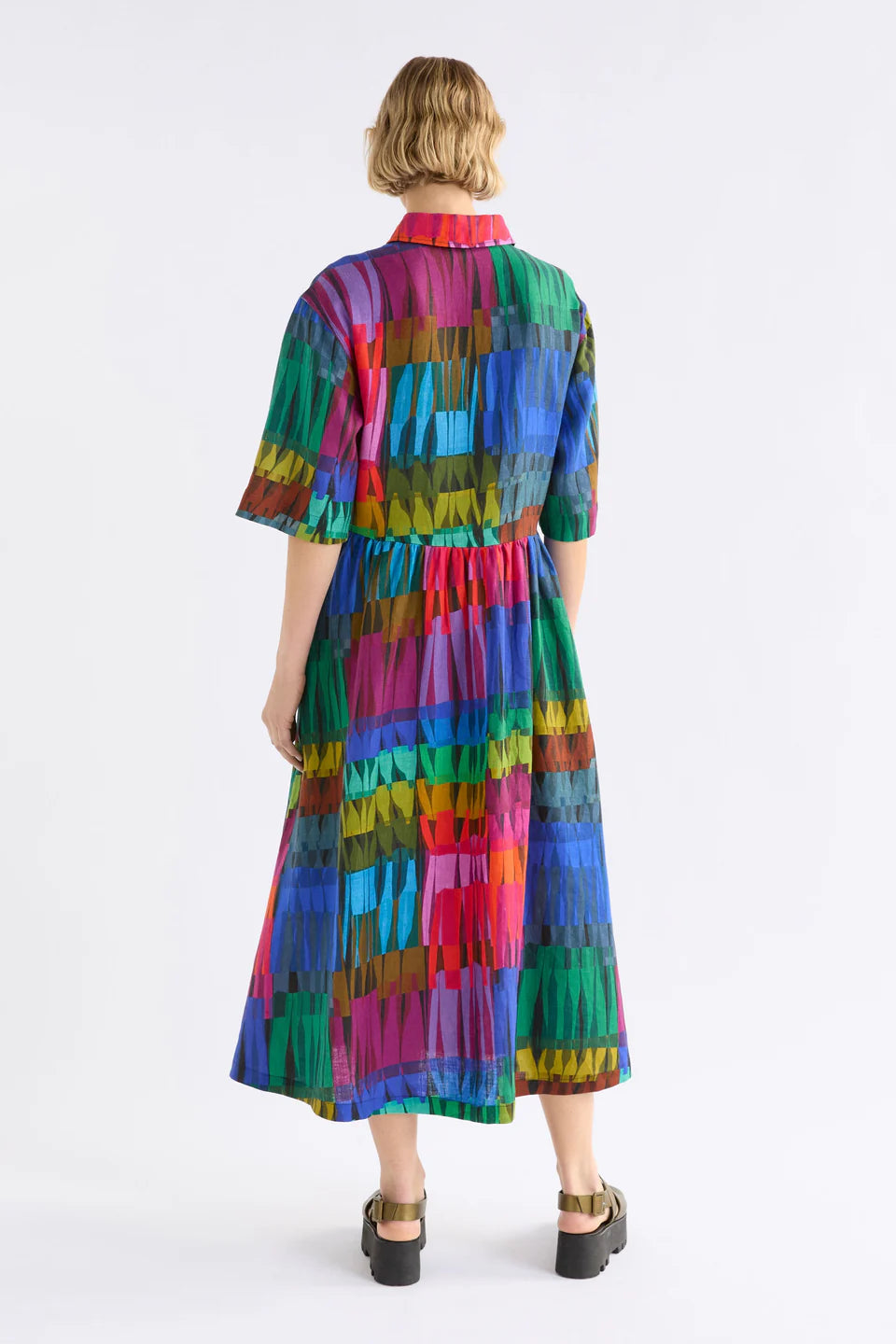 ELK | Llinen Light Dress - Lind Print