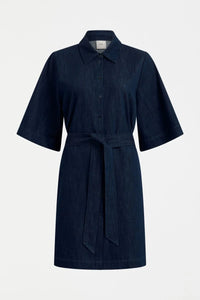 ELK | Dennem Dress - Dark Blue Rinse