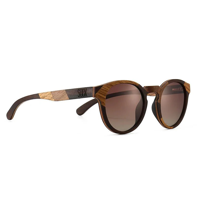 Soek | The Drifter Maple & Ebony Sunglasses