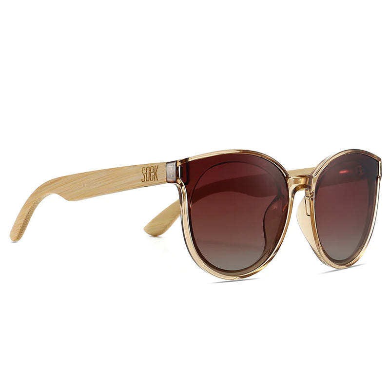 Soek | Bella Champagne Polarised Sunglasses