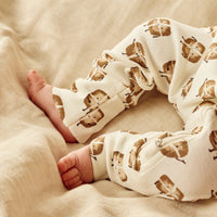 Wilson + Frenchy | Hot Cross Buns Organic Zipsuit With Feet