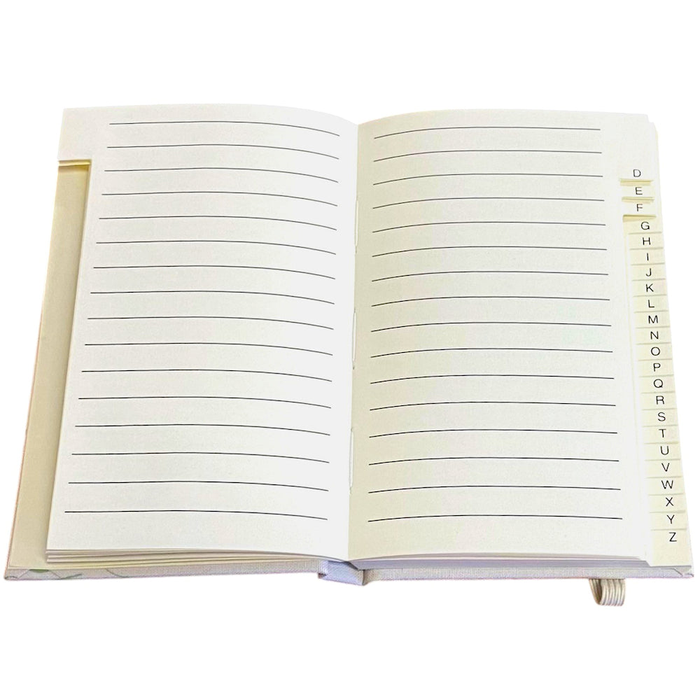 Address Book - Leaves A6