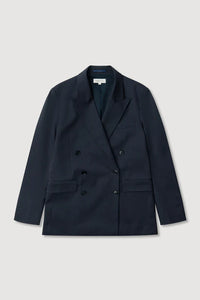 Assembly Label | Ellen Double Breasted Blazer - Navy