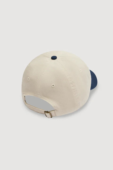 Assembly Label | Ecru + True Navy Contrast Cap