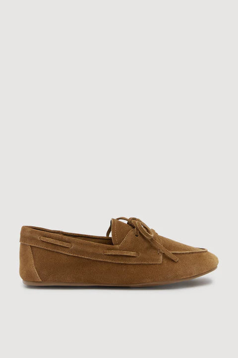Assembly Label | Devon Suede Boat Shoe - Amaro