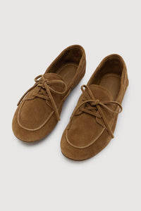 Assembly Label | Devon Suede Boat Shoe - Amaro