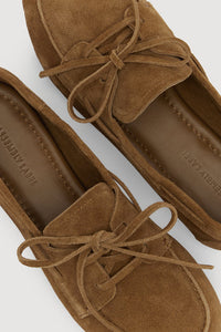Assembly Label | Devon Suede Boat Shoe - Amaro