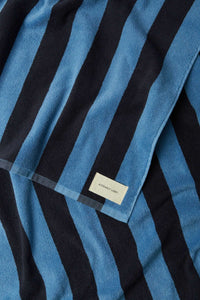 Assembly Label | Cotton Stripe Beach Towel - Bahama/True Navy