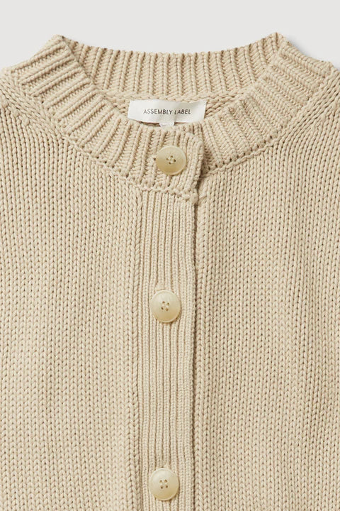 Assembly Label | Ava Knit Cardigan - Natural