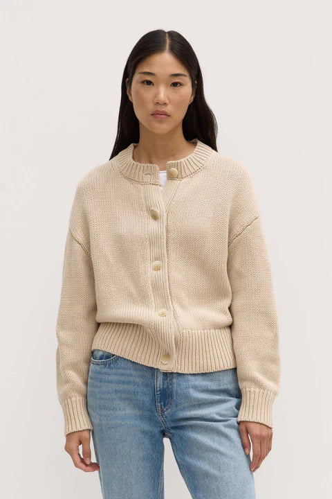 Assembly Label | Ava Knit Cardigan - Natural