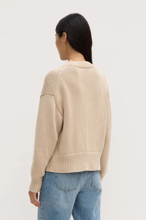 Assembly Label | Ava Knit Cardigan - Natural