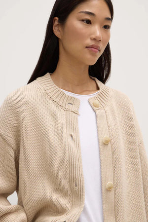 Assembly Label | Ava Knit Cardigan - Natural