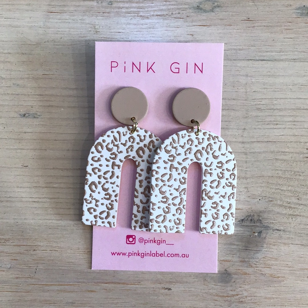 Pink Gin || Rita Earrings