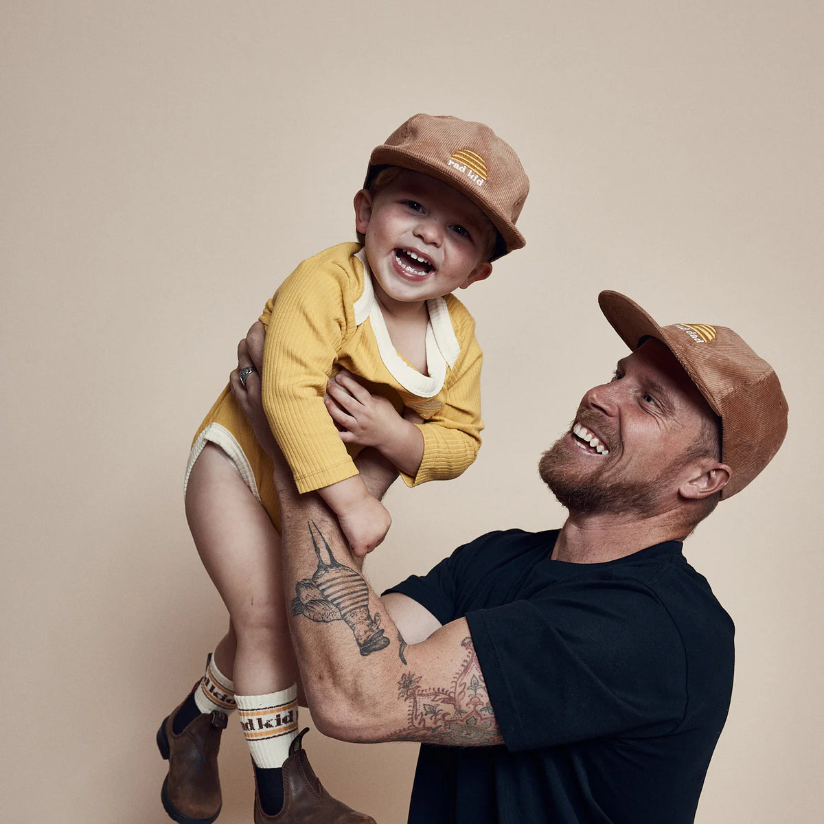 BANABAE | RAD KID CORD CAP - TAN