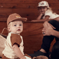 BANABAE | RAD KID CORD CAP - TAN