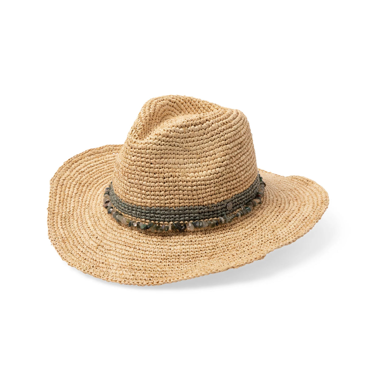 Castaway Cowboy Hat - Cobalt Blue/Natural