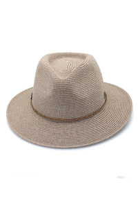 Avoca Flexibraid Fedora - Sandstone
