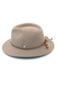 Avoca Flexibraid Fedora - Sandstone