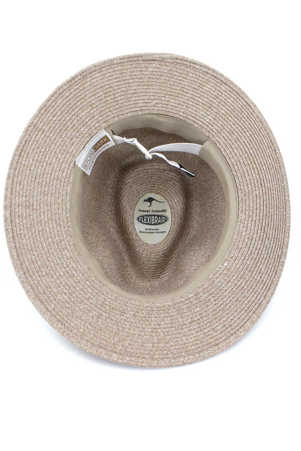 Avoca Flexibraid Fedora - Sandstone