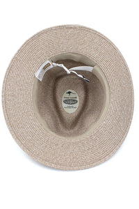Avoca Flexibraid Fedora - Sandstone