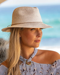 Avoca Flexibraid Fedora - Oatmeal