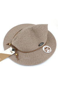 Avoca Flexibraid Fedora - Sandstone