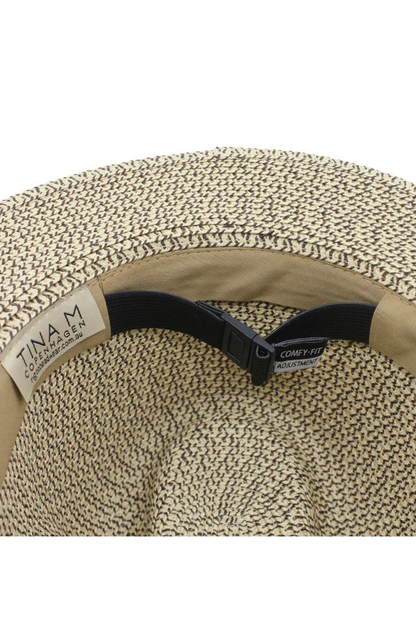 Tina M Copenhagen | Beau Flexibraid Fedora - French Beige
