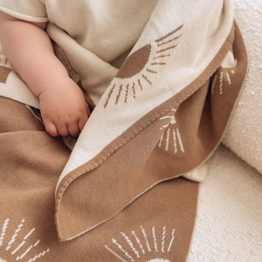 Fox & Fallow | Suns Coffee Reversible Blanket