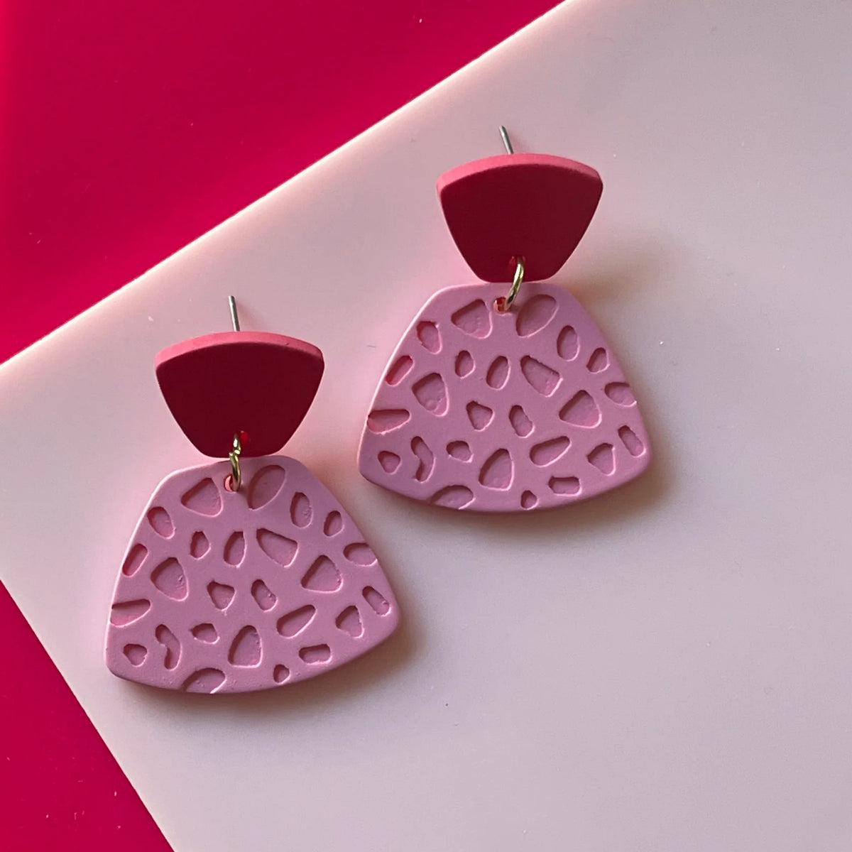 Pink Gin || Bliss Pink Earrings