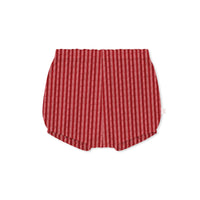 Confetti Kids | Pure Linen Bloomers - Red Stripe