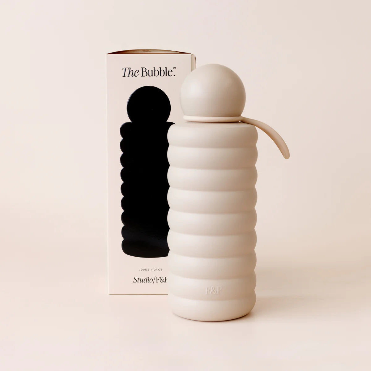 Fox + Fallow | The Bubble - Latte - Reusable Water Bottle 700ml