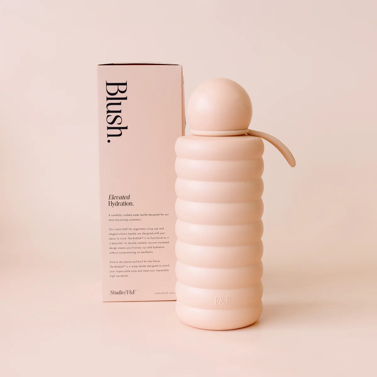 Fox + Fallow | The Bubble - Blush - Reusable Water Bottle 700ml