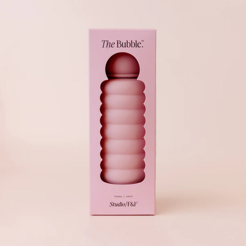 Fox + Fallow | The Bubble - Dusty Rose - Reusable Water Bottle 700ml