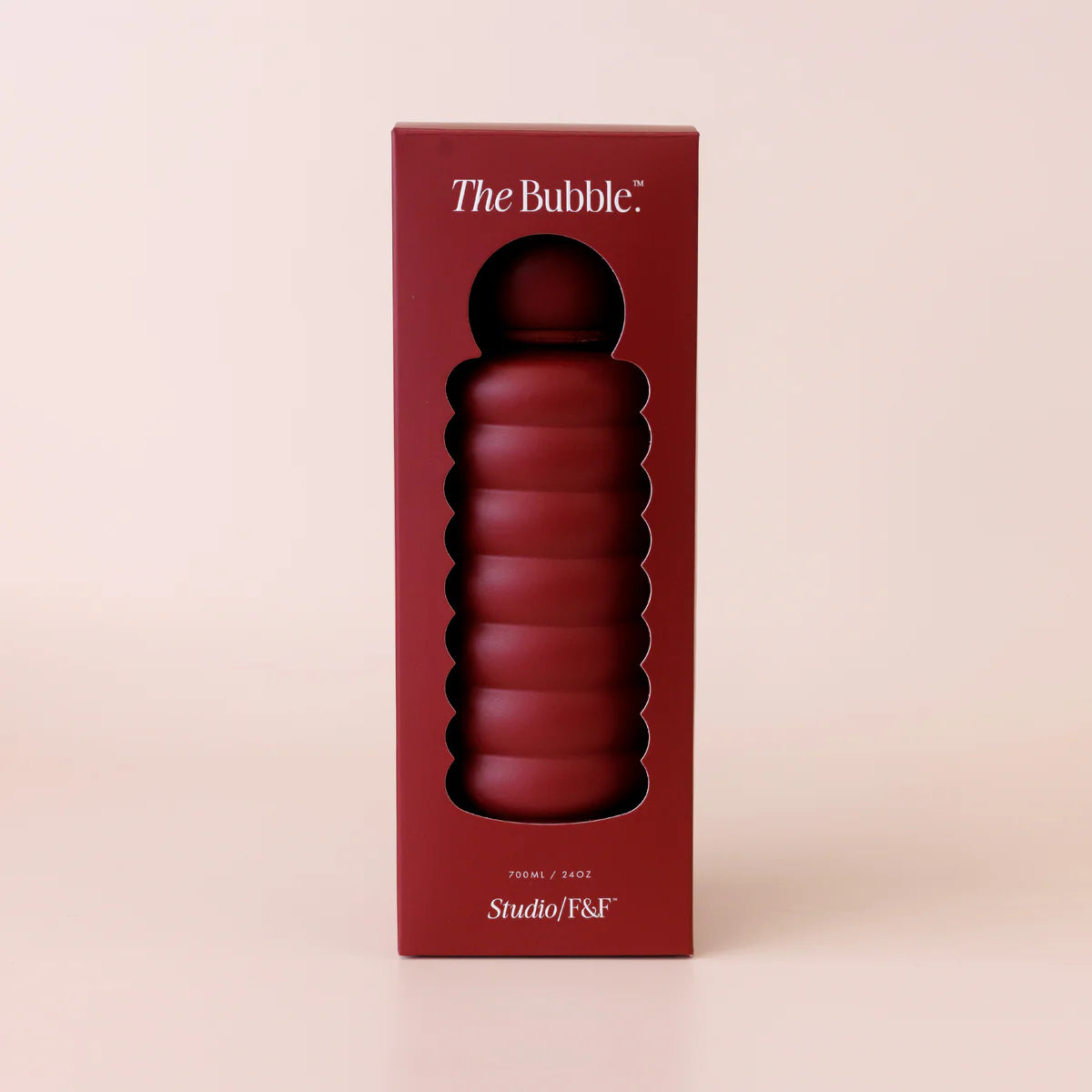 Fox + Fallow | The Bubble - Cherry - Reusable Water Bottle 700ml
