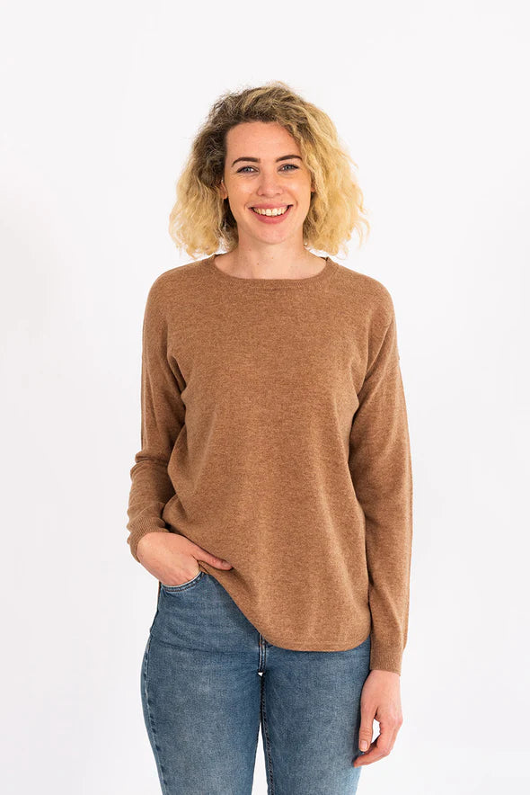 Bow & Arrow | Cinnamon Swing Jumper with Katie & Millie Liberty Patches