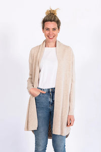 Bow & Arrow | Almond Cable Cardigan