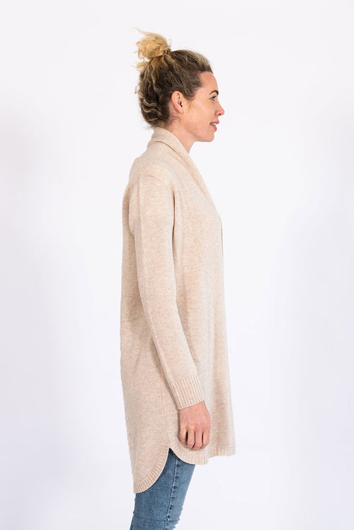 Bow & Arrow | Almond Cable Cardigan