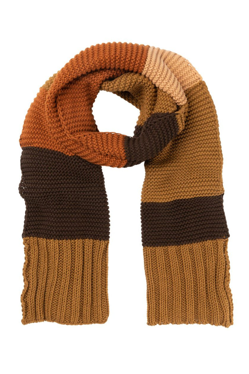 Indus | Bold Stripe Knit Scarf