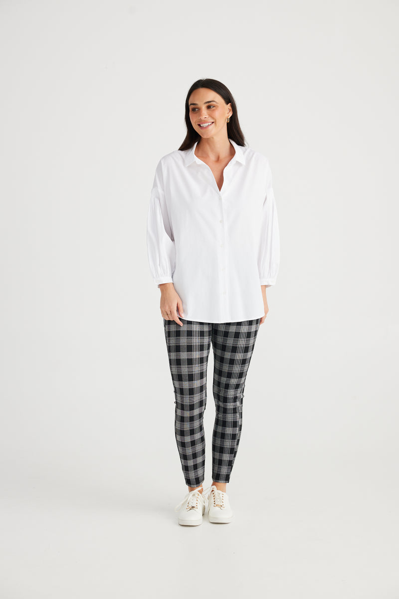 Brave + True | Duchess Shirt - White