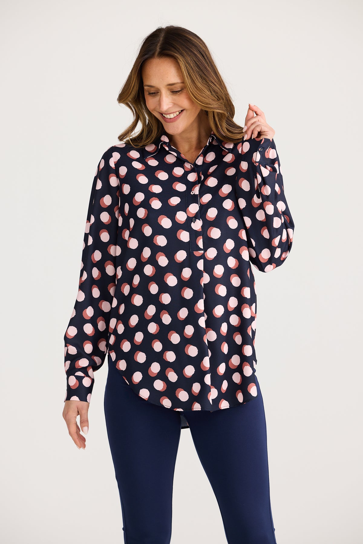 Brave & True | Astrid Shirt - Irregular Spot