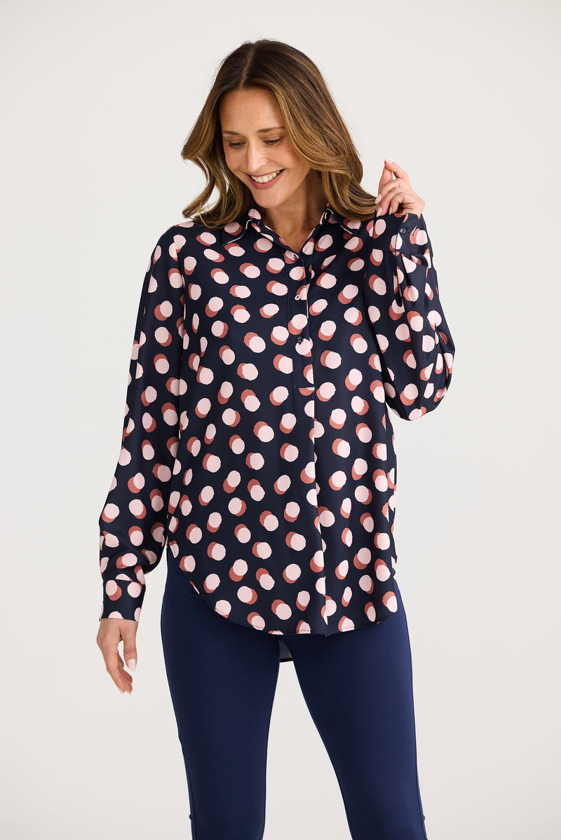Brave & True | Astrid Shirt - Irregular Spot
