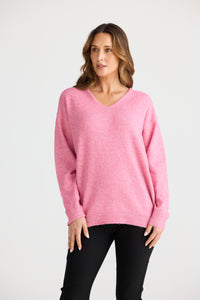 Brave + True | Britney Knit - Candy Pink