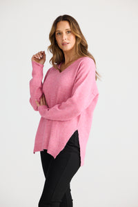 Brave + True | Britney Knit - Candy Pink