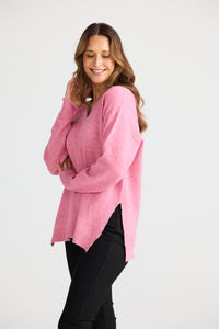 Brave + True | Britney Knit - Candy Pink