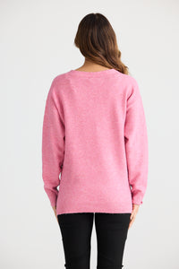 Brave + True | Britney Knit - Candy Pink