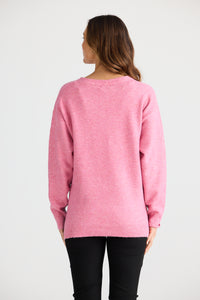 Brave + True | Britney Knit - Candy Pink