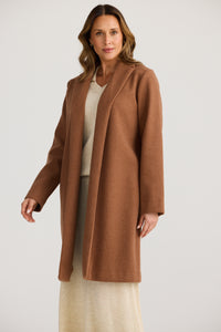 Brave & True | Bella Coat - Chestnut